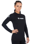 Rash Guard - Ladies - Tatami Fightwear - 'Impact' - Pitkä hihainen - Musta