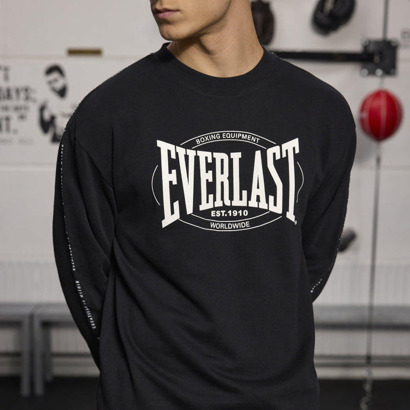 Sweatshirt - Everlast - 'Worldwide Greatest Crew Sweat' - Black