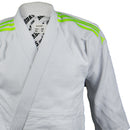 Judogi - Adidas - Quest J690 - Valkoinen/Keltainen