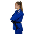 IJF Adidas judopuku - Red Label judo gi Champion 2.0 - Slim Fit - Sininen