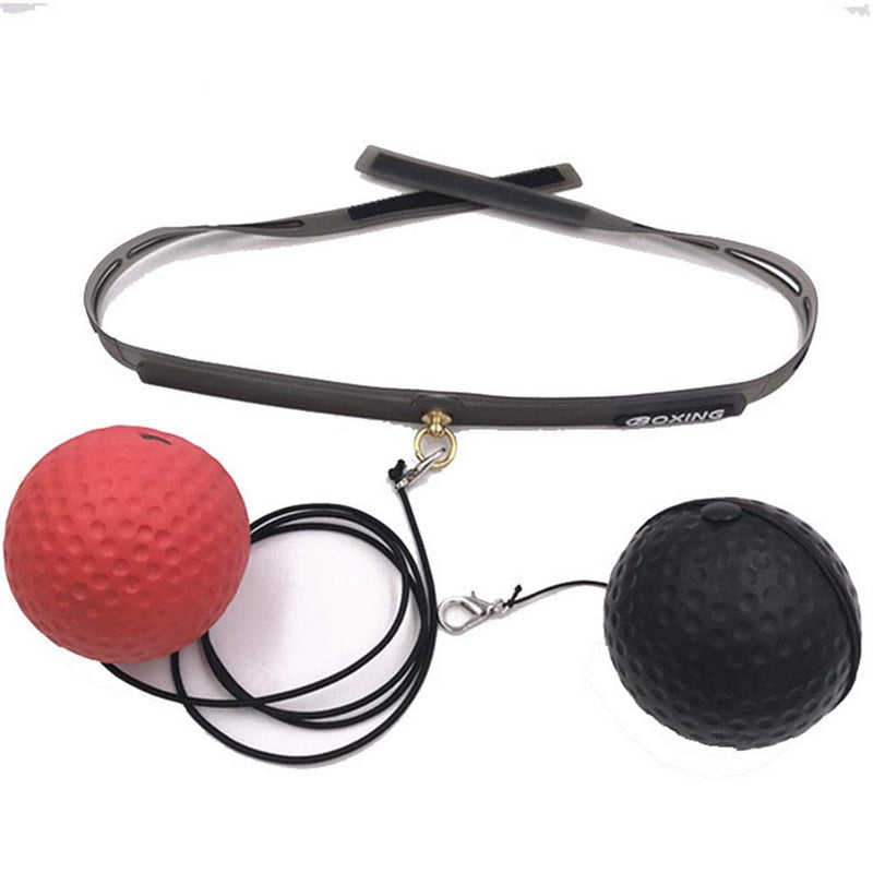 Refleksipallo - Hayabusa - 'Reflex Ball Kit' - Musta/Punainen