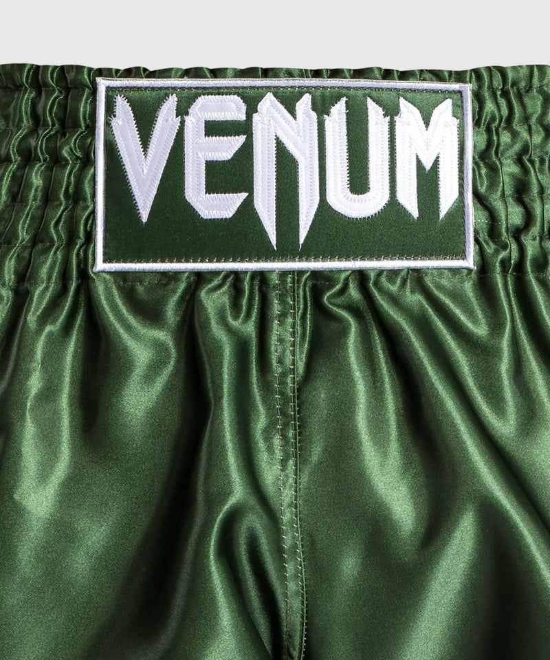 Muay Thai Shorts - Venum - 'Classic' - Khaki-White