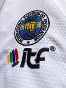 Taekwondo Uniform - Mighty Fist - 'Matrix Dan' - White/Black