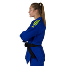 Judogi - Adidas - Quest J690 - Sininen/Keltainen