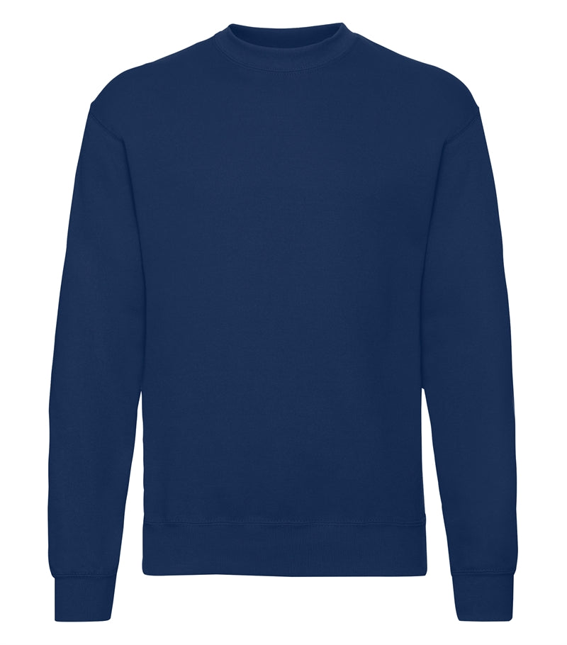 Collegepaita - Fruit of the Loom - 'Crewneck' - Navy