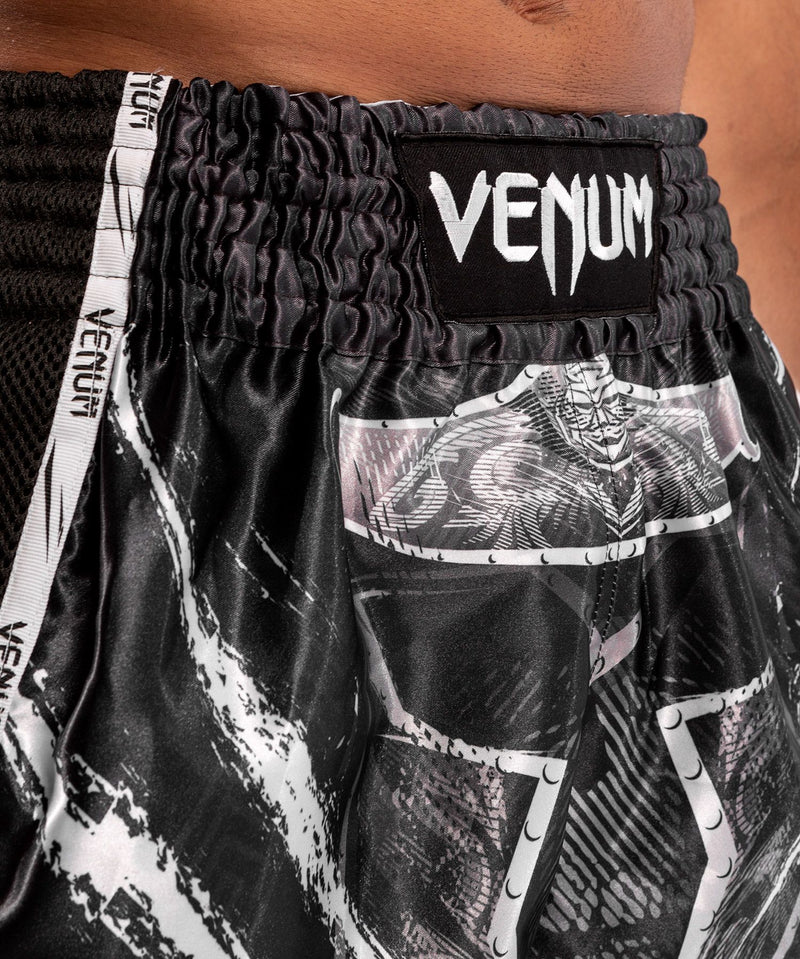 Muay Thai Shorts - Venum - 'GLDTR 4.0' - Black/White