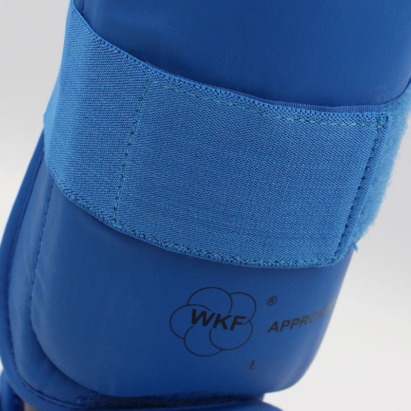 Benbeskytter m. fod - Adidas - WKF - Blå