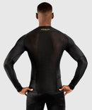 Rash Guard - Venum - 'G-Fit' - Musta-Kultainen