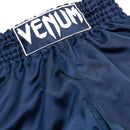 Muay Thai-Shortsit - Venum - 'Classic' - Navy/Valkoinen