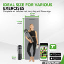 Joogamatto - Tunturi - '8MM' - Harmaa