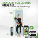 Joogamatto - Tunturi - '8MM' - Vaaleansininen