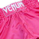 Muay Thai-Shortsit - Venum - 'Classic' - Pinkki/Valkoinen