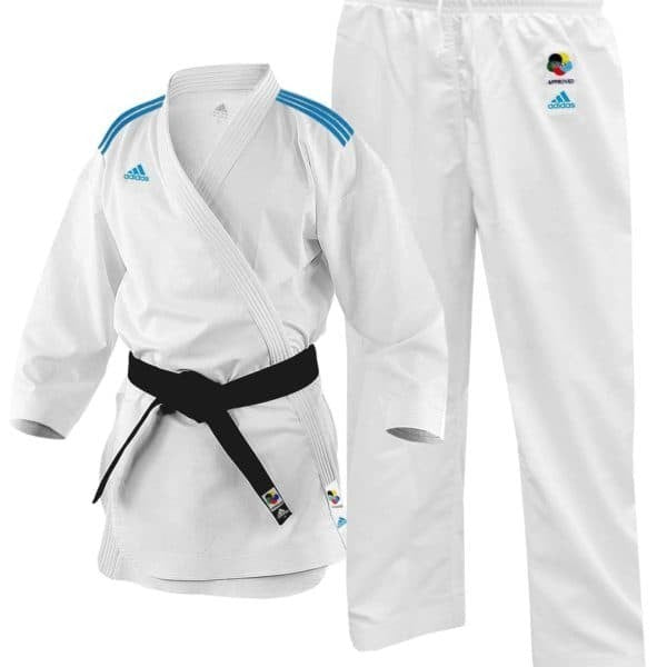 Karatepuku - Adidas karate Gi - AdiZero WKF - Valkoinen
