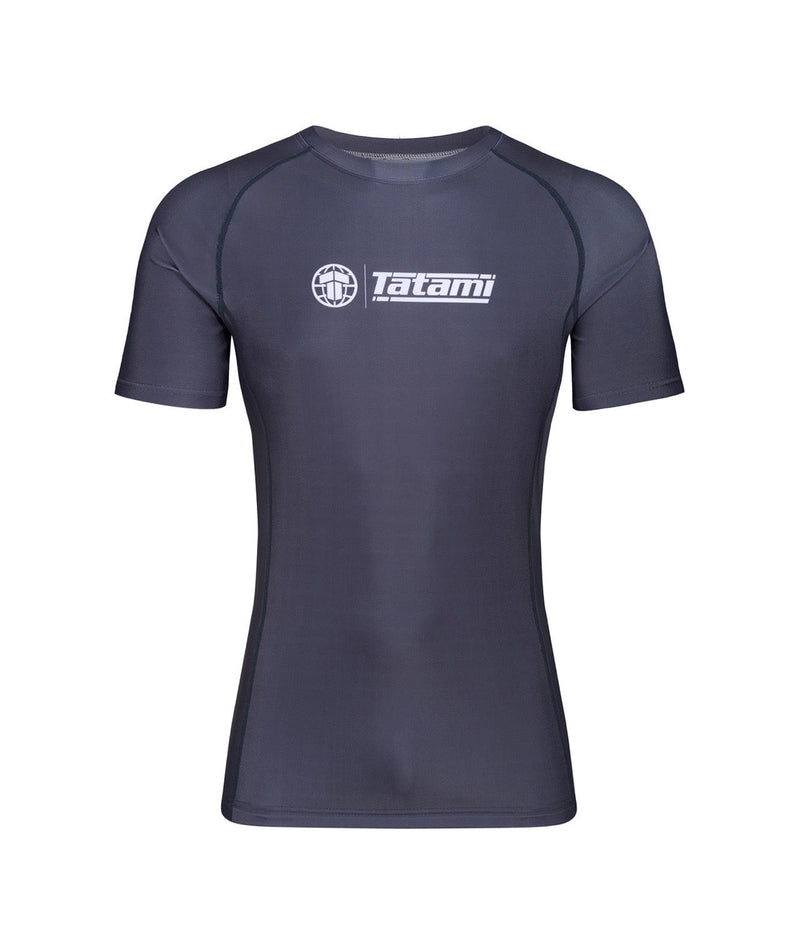 Rashguard - Tatami Fightwear - Impact - Lyhyt hihainen - Harmaa