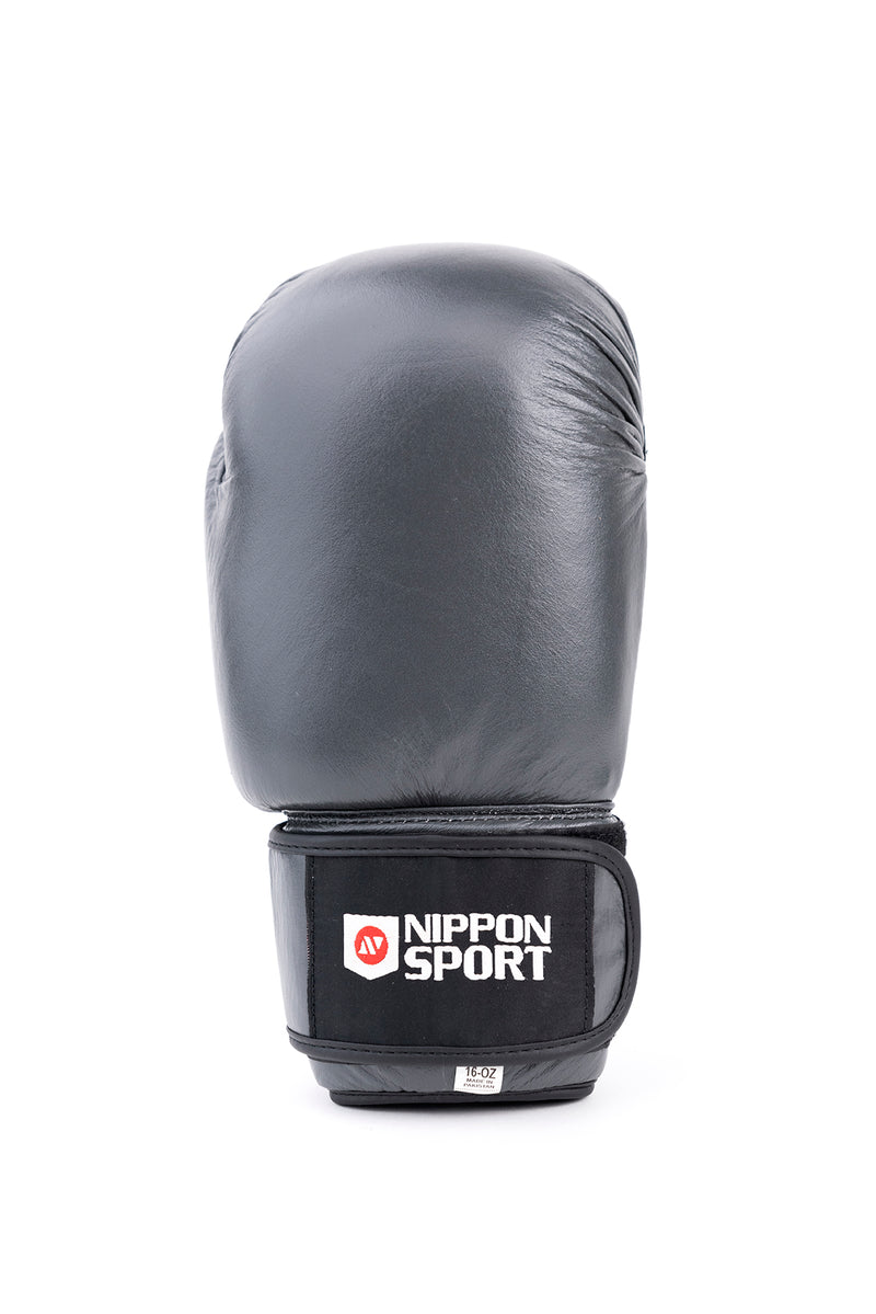 Nyrkkeilyhanska - Nippon Sport - ”Pro revamped” - Tummanharmaa