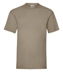 T-paita - Fruit of the Loom - 'Valueweight T' - Khaki