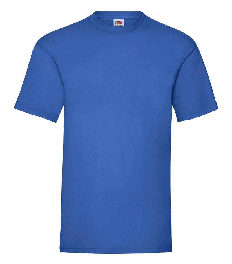 T-paita - Fruit of the Loom - 'Valueweight T' - Royal Blue