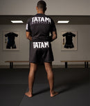 Rashguard - Tatami Fightwear - 'Raven' - Lyhyt hihainen - Musta