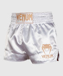 Muay Thai-Shortsit - Venum - 'Classic' - Valkoinen/Kulta