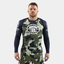 Rashguard - Tatami Fightwear - MTP - Musta/Camo