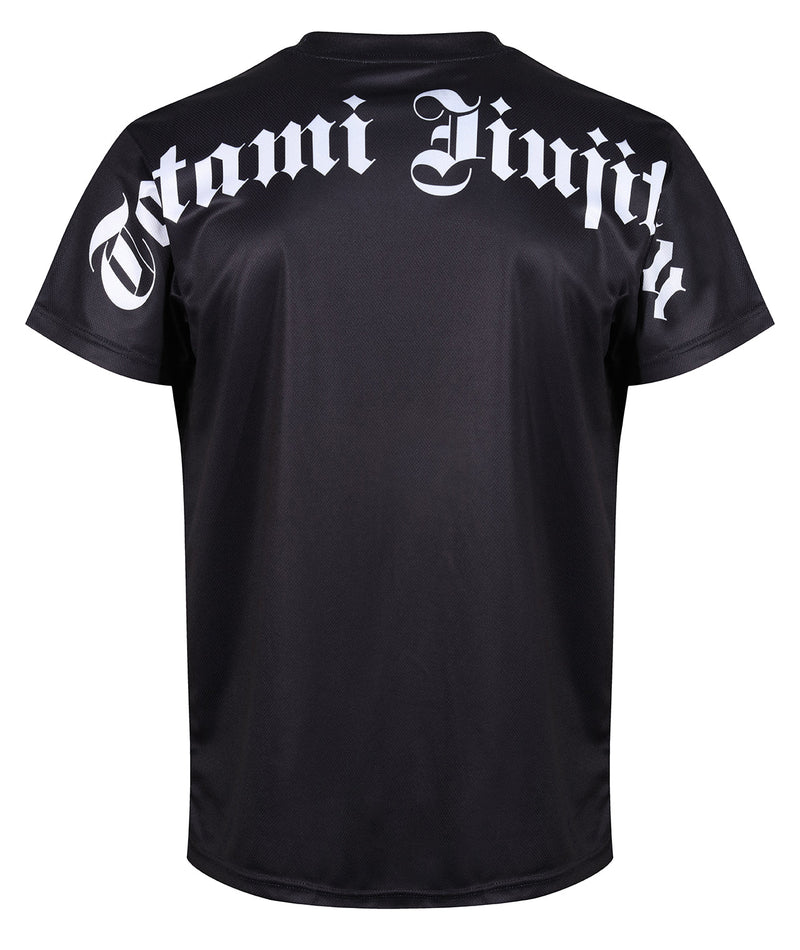 T-Paita - Tatami Fightwear - 'Gothic' - mesh grapple - Musta