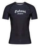 Rashguard - Tatami Fightwear - 'Gothic' - Lyhyt hihainen - Musta
