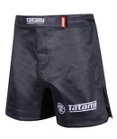 Shortsit - Tatami Fightwear - Impact - Mid Cut Grappling Shorts - Harmaa