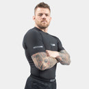Rashguard - Tatami Fightwear - Noir - Lyhyt hihainen - Musta
