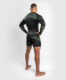 Rash Guard - Venum Nakahi -  Pitkä hihainen - Musta/Khaki