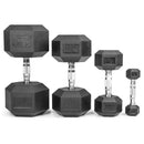 Käsipainot - Gymstick - Hex 1-20kg - Musta