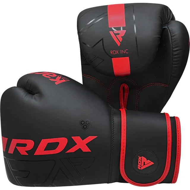 Nyrkkeilyhanskat - RDX - 'F6 KARA' - Musta/Punainen
