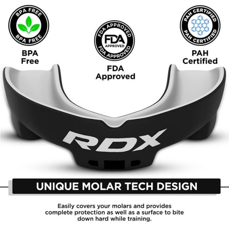 Mouth Guard - RDX - 'Junior' - Black/White