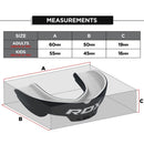 Mouth Guard - RDX - 'Junior' - Black/White