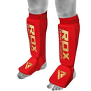 Jalka- ja säärisuojat - RDX - Foam - Punainen/Kulta