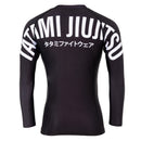 Rashguard - Tatami Fightwear - Impact - Pitkä hihainen, musta