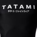 Rashguard - Tatami Fightwear - Katakana - Lyhyt hihainen - Musta