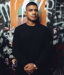 Collegepaita - Tatami Fightwear - 'Brand logo' - Musta