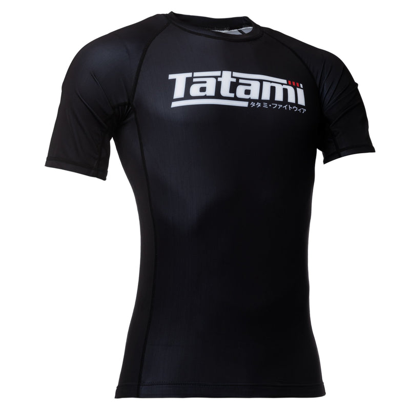 Rashguard - Tatami Fightwear - Recharge - Musta