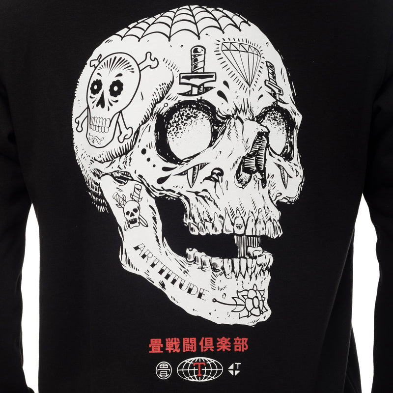 Huppari - Tatami Fightwear - Sugar Skull - Musta