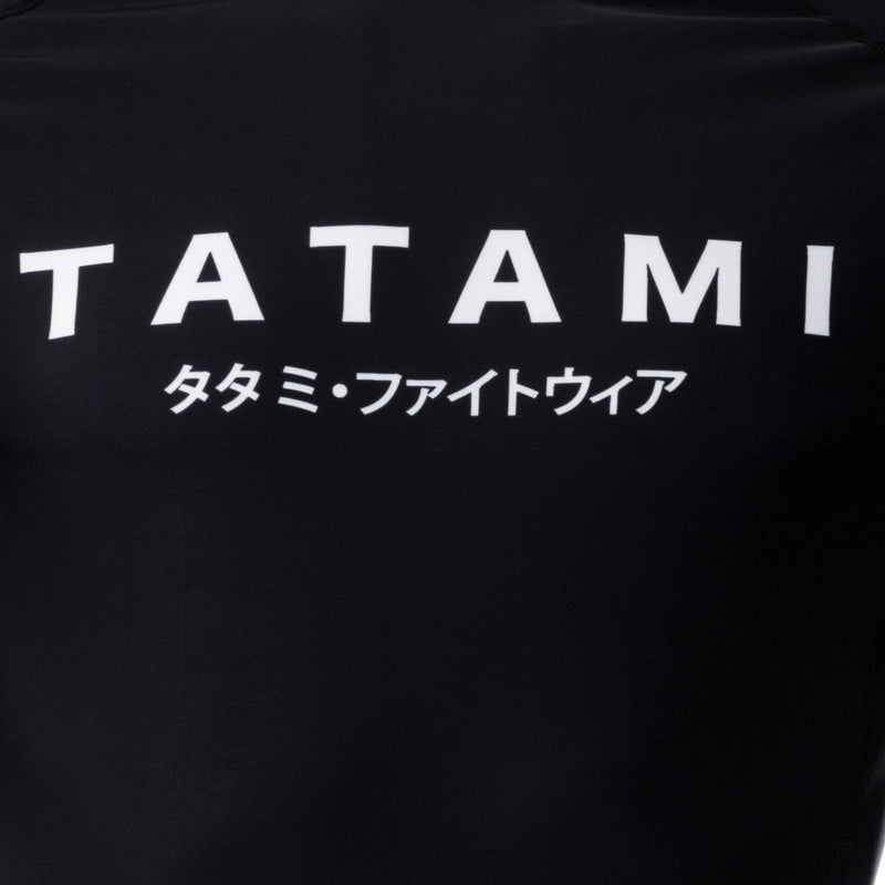 Rashguard - Tatami Fightwear - Katakana - Pitkä hihainen - Musta