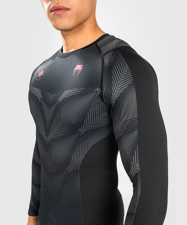 Rashguard - Venum - Phantom - Musta/Punainen