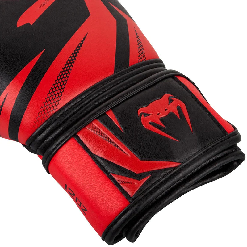 Nyrkkeilyhanskat - Venum - Challenger 3.0 - Musta/Punainen