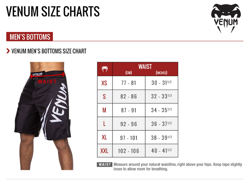 Fightshorts - Venum - Reflective Light 4.0 - Musta/Musta