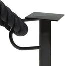 Battlerope grounp pin - Tunturi - Musta