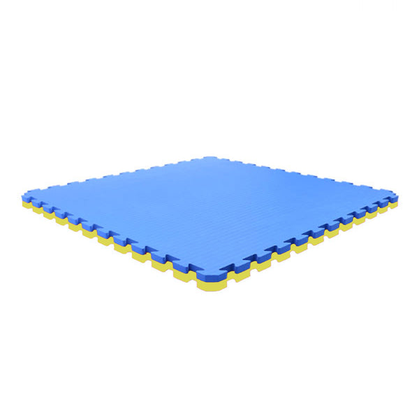 Palapelitatami - Nippon Sport - 4 cm - Sininen-Keltainen
