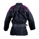 BJJ Puku - Adidas - Contest 2.0 IBJJF - Musta - Pinkit raidat