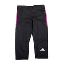 BJJ Puku - Adidas - Contest 2.0 IBJJF - Musta - Pinkit raidat