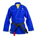BJJ Dragt - Adidas - Contest 2.0 IBJJF - Blå / Gule Striber