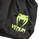 Muay Thai-Shortsit - Venum - 'Classic' - Musta-Neon Keltainen
