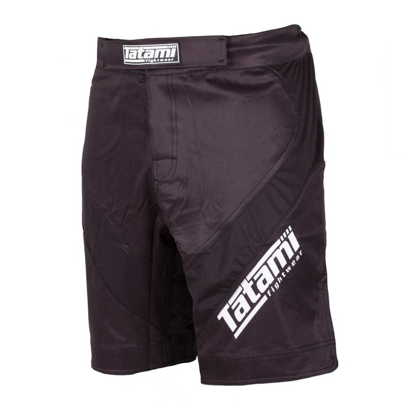 MMA shorts - Tatami Fightwear - 'Dynamic fit' - IBJJF - Black